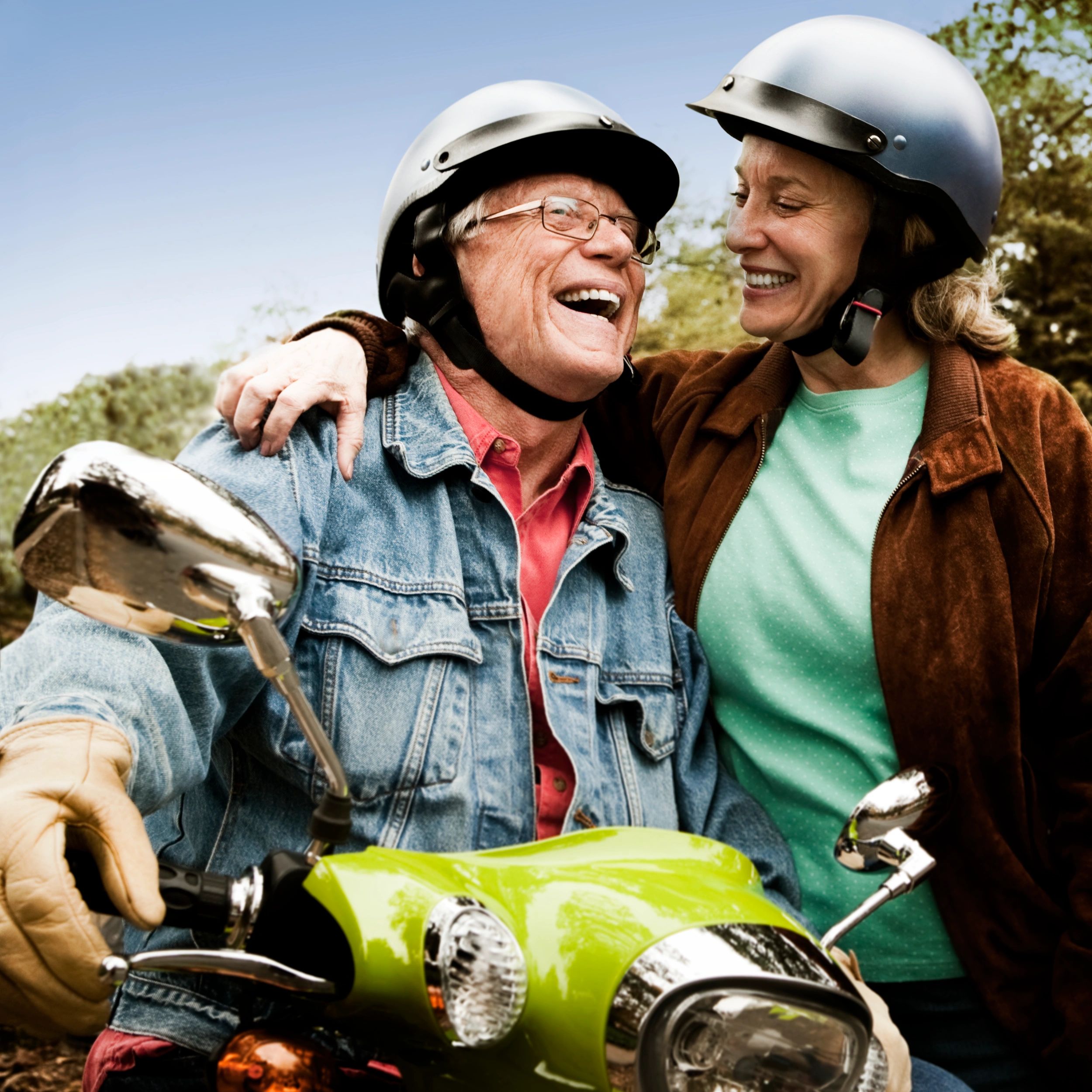 Couple enjoying vacation together